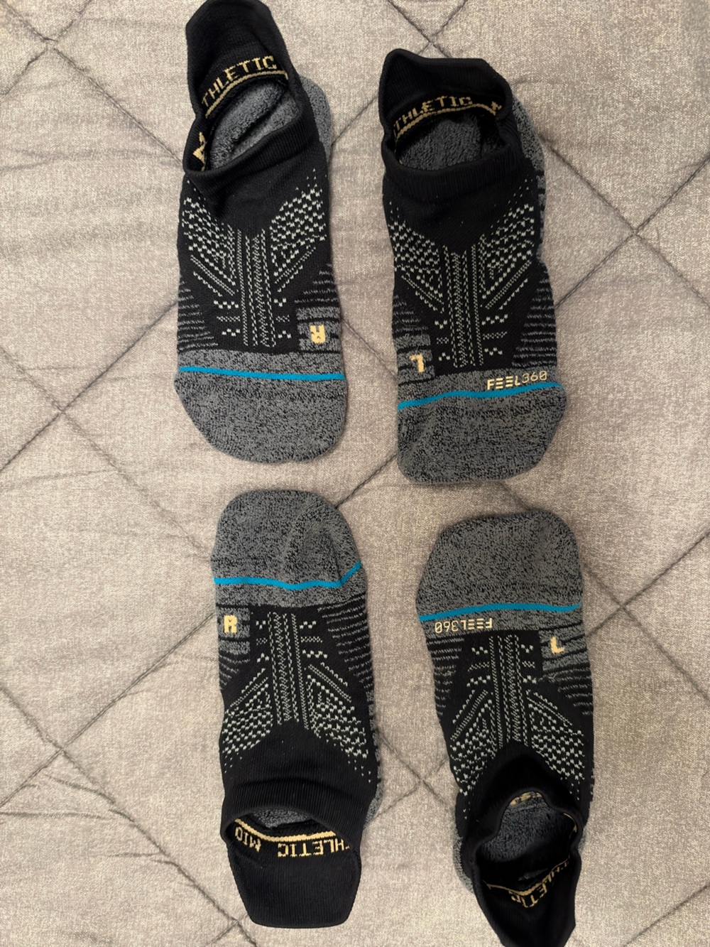 Smartwool Athletic wool No-Show hiking socks Performance Cushioning